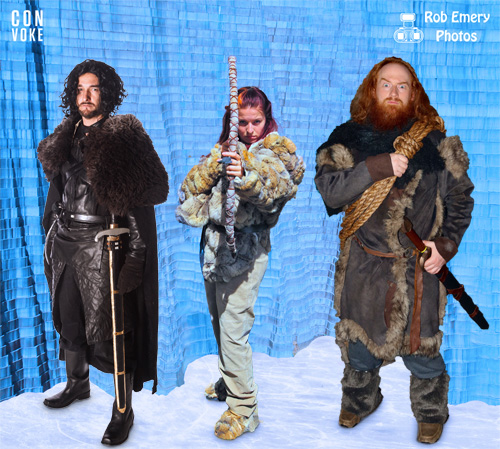 The Free Folk (wildlings) at The Wall